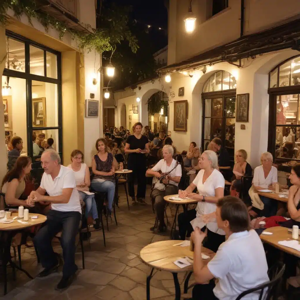 Art and Music Performances at Café Mila