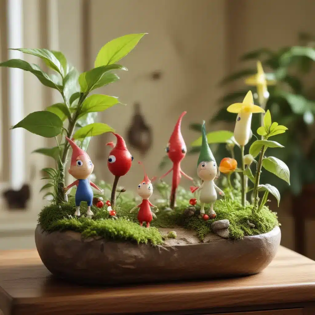 Decorating with Pikmin: Bringing Nature Indoors