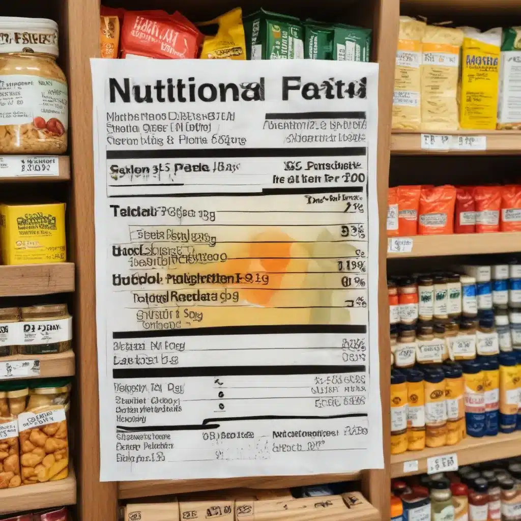 Demystifying Nutritional Labels: Decoding the Fine Print for Informed Choices