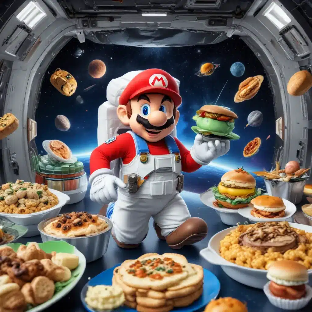 Discovering the Culinary Delights of Space Food in the Mario Universe