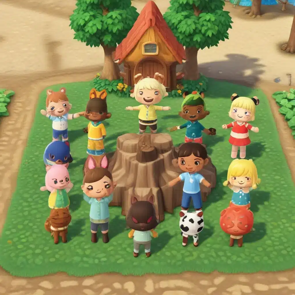 Group stretching – Animal Crossing Wiki – Nookipedia