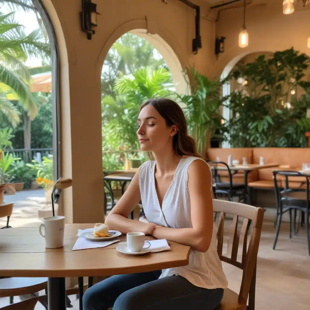 Mindful Moments for Stress Relief at Café Mila’s Oasis