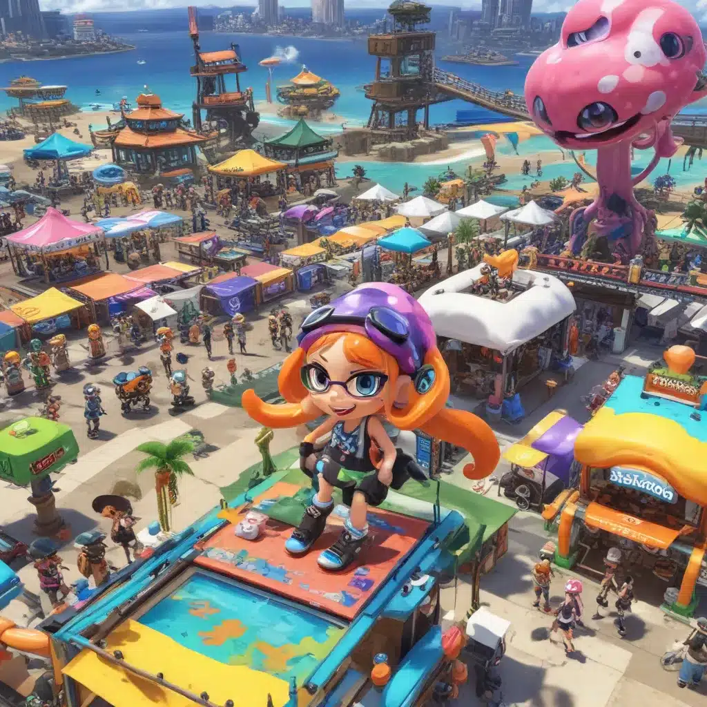 Splatoon’s Grand Festival Grounds: A Vibrant Hub for Community