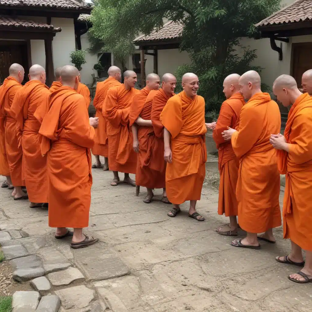 Visiting Monks Invite Everyone to Share in Celebration